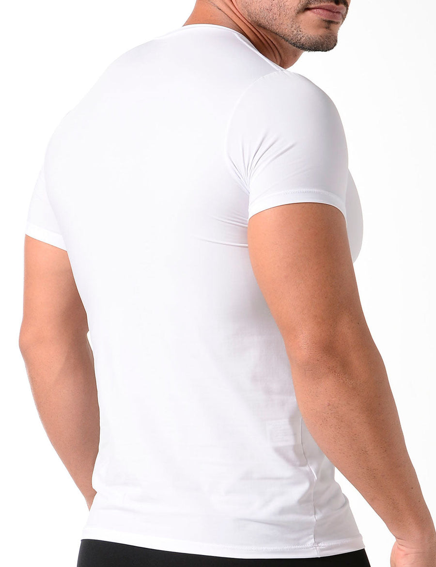 Camiseta cuello V (3987)