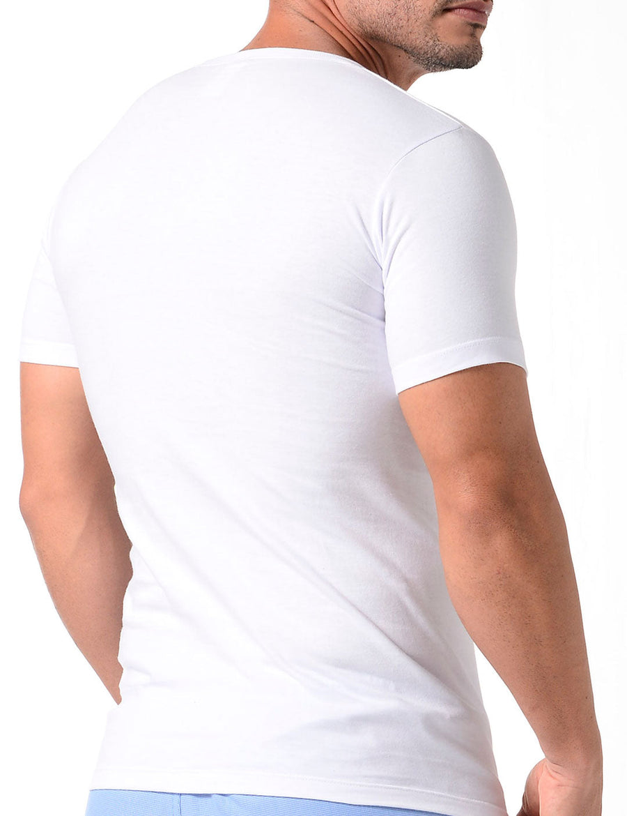 Camiseta cuello V (4901)